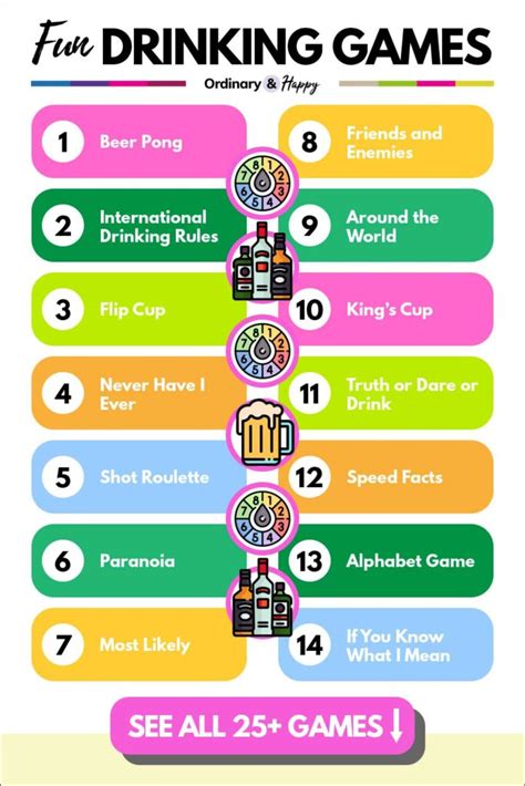 25+ Drinking Games to Liven Up Your Gathering.